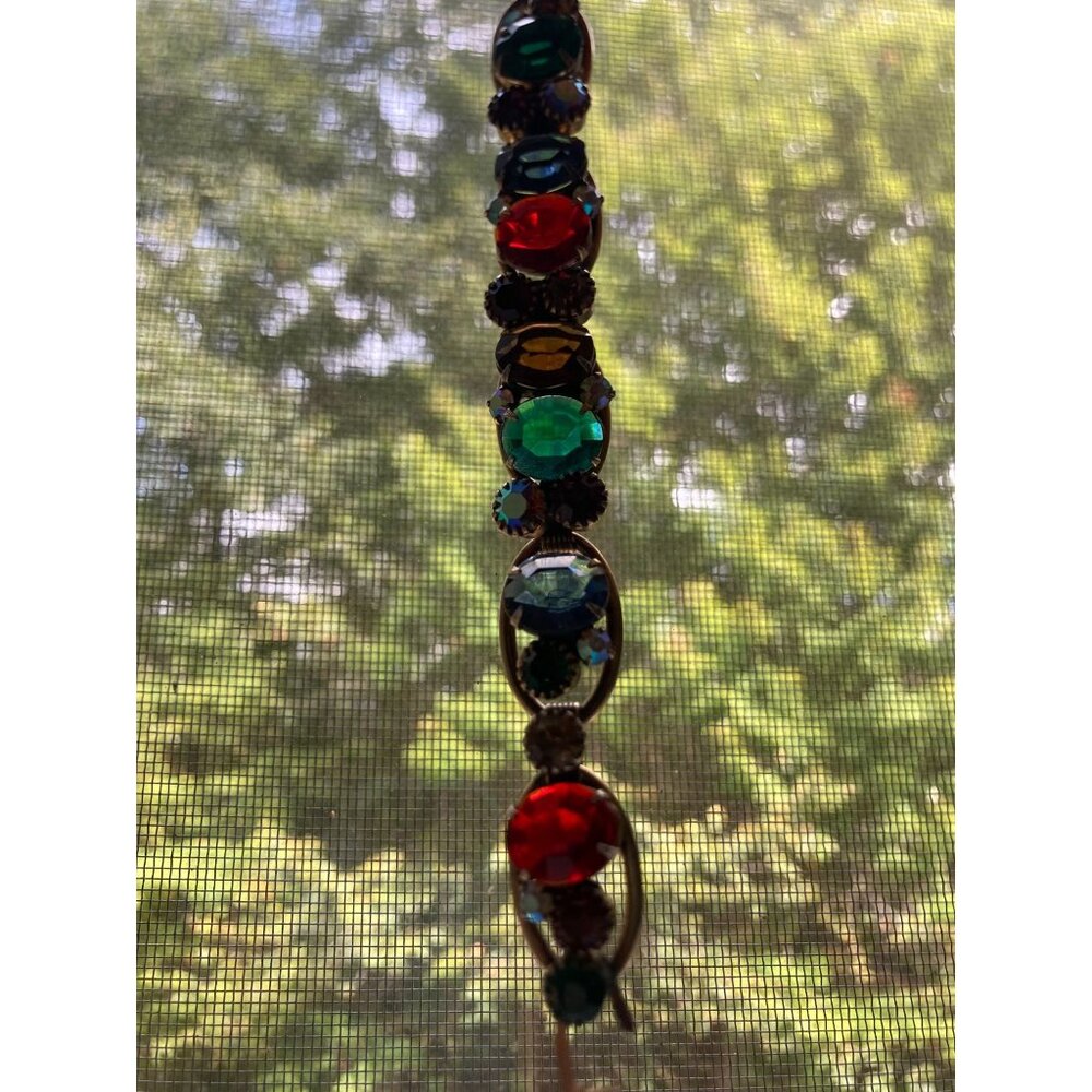 Weiss Multi Color Rhinestone Bracelet -READ - Picture 5 of 16